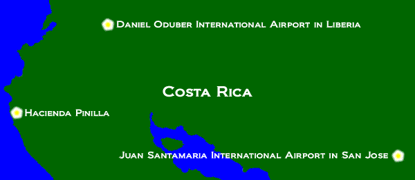 Hacienda Pinilla Map
